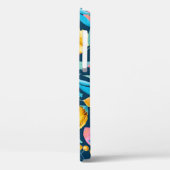 Coques Case-Mate iPhone Aquarelle botanique : fleurs, ornement feuille. (Verso / Gauche)