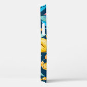 Coques Case-Mate iPhone Aquarelle botanique : fleurs, ornement feuille. (Verso / Droite)