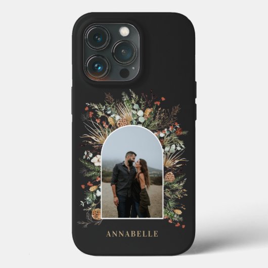 Coques Case-Mate iPhone Aquarelle botanique moderne photo de l'arc (Verso)