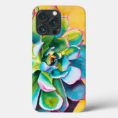 Coques Case-Mate iPhone Aquarelle botanique succulent (Verso)
