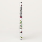 Coques Case-Mate iPhone Aquarelle Bourgogne | Modèle floral (Dos/Gauche)