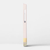 Coques Case-Mate iPhone Aquarelle Cactus, Bande rose Succulente (Verso / Gauche)