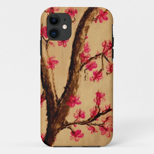 Coques Case-Mate iPhone Aquarelle Cherryblossom (Dos)