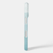 Coques Case-Mate iPhone Aquarelle Ciao Aqua Dégradé (Verso / Droite)