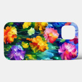 Coques Case-Mate iPhone Aquarelle colorée Fleurs Art (Verso (horizontal))