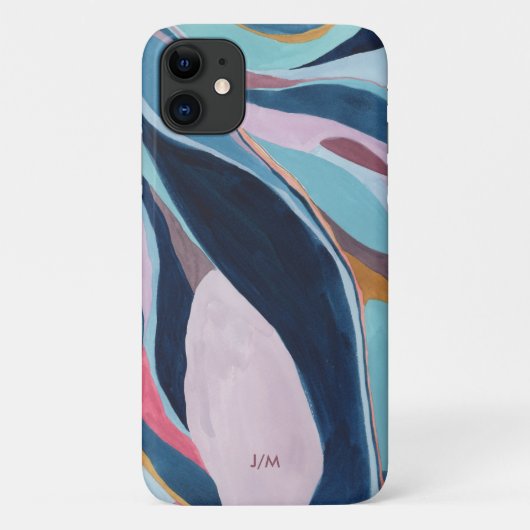 Coques Case-Mate iPhone Aquarelle colorée Motif d'art Abstrait (Dos)