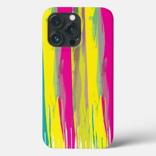 Coques Case-Mate iPhone Aquarelle colorée Motif de texture (Verso)