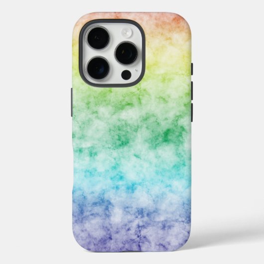 Coques Case-Mate iPhone Aquarelle Cool Orange Jaune Vert Aqua Violet (Verso)