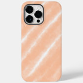Coques Case-Mate iPhone Aquarelle couleur Fuzz Peach Motif Abstrait (Verso)