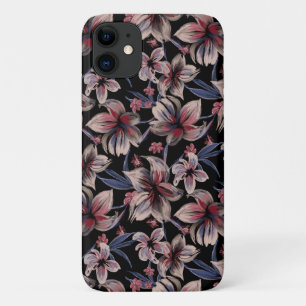 Case-Mate iPhone Case Aquarelle Crimson sur noir