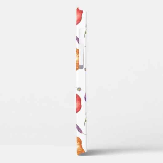 Coques Case-Mate iPhone Aquarelle d'automne, Composition transparente. (Verso / Gauche)