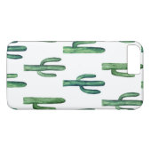 Coques Case-Mate iPhone Aquarelle de Cactus. Botanique verte. Moderne (Dos (Horizontal))