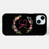 Coques Case-Mate iPhone Aquarelle de couleur rose, jaune et verte (Verso (horizontal))