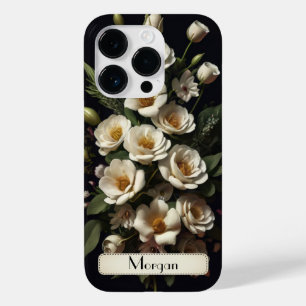 Coque Pour iPhone 14 Pro Aquarelle de couronne fleur sauvage 3d personnalis