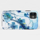 Coques Case-Mate iPhone Aquarelle de fleur (Dos (Horizontal))