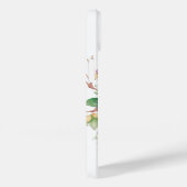 Coques Case-Mate iPhone Aquarelle de fleur d'oiseaux (Verso / Droite)