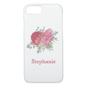 Coque Case-Mate Pour iPhone Aquarelle de fleurs de Protea