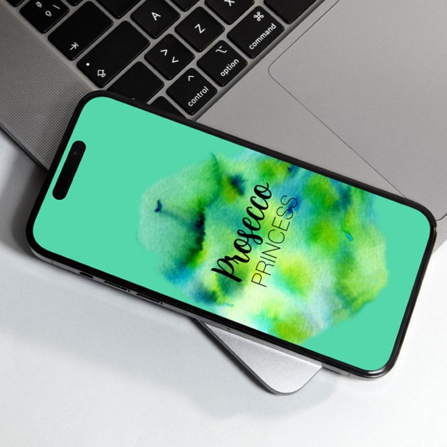 Coques Case-Mate iPhone Aquarelle de la fille de l'Adulte de Prosecco (Créateur téléchargé)