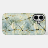 Coques Case-Mate iPhone Aquarelle de libellule paisible (Verso (horizontal))