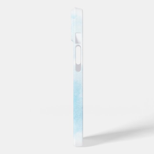 Coques Case-Mate iPhone Aquarelle de mer Nom côtier (Verso / Gauche)