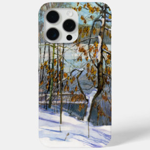 Coque iPhone 15 Pro Max Aquarelle de neige