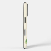 Coques Case-Mate iPhone aquarelle de nénuphar jaune (Verso / Droite)