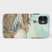 Coques Case-Mate iPhone aquarelle de phare (Dos (Horizontal))