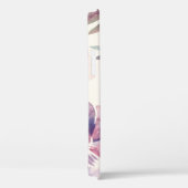 Coques Case-Mate iPhone Aquarelle de pivoines : arrière - plan floral tran (Verso / Droite)