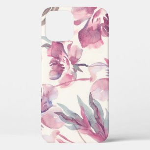 Case-Mate iPhone Case Aquarelle de pivoines : arrière - plan floral tran