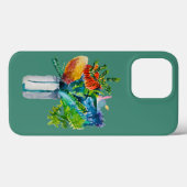 Coques Case-Mate iPhone Aquarelle des fleurs australiennes (Verso (horizontal))