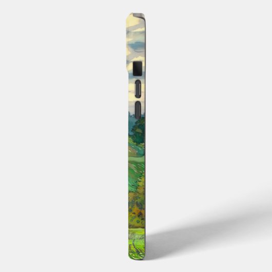 Coques Case-Mate iPhone Aquarelle des pins (Verso / Gauche)