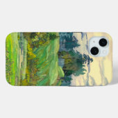 Coques Case-Mate iPhone Aquarelle des pins (Verso (horizontal))