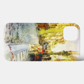 Coques Case-Mate iPhone Aquarelle des rues du Vieux Prague (Verso (horizontal))
