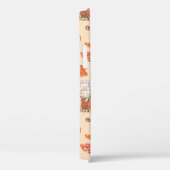 Coques Case-Mate iPhone Aquarelle dessinée à la main sans soudure motif de (Verso / Droite)