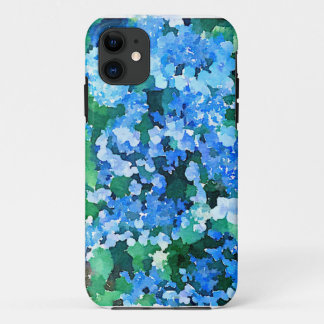Case-Mate iPhone Case aquarelle d'hortensia de cas de l'iPhone 5/5s