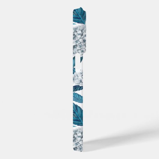 Coques Case-Mate iPhone Aquarelle d'hydrangée blanche (Verso / Droite)