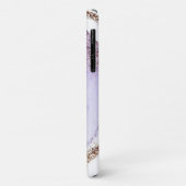 Coques Case-Mate iPhone Aquarelle d'or pourpre fille décorative Abstraite (Dos/Gauche)