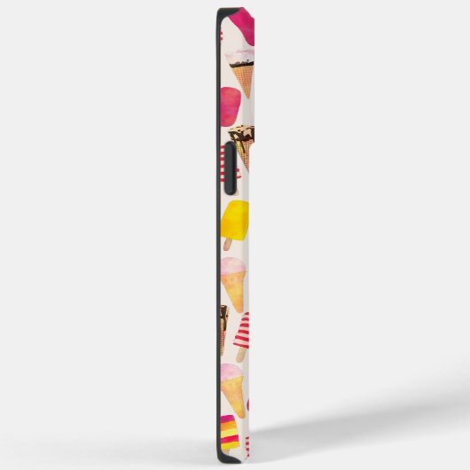 Coques Case-Mate iPhone Aquarelle douce été crème glacée (Verso / Droite)