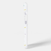Coques Case-Mate iPhone Aquarelle douce Motif Confetti (Verso / Gauche)