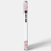 Coques Case-Mate iPhone Aquarelle Doux rose blanc Roses illustration (Verso / Gauche)
