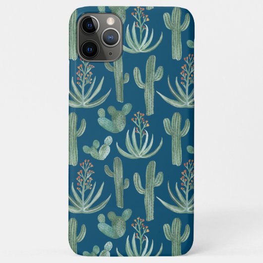 Coques Case-Mate iPhone Aquarelle du désert du Saguaro Cactus (Dos)