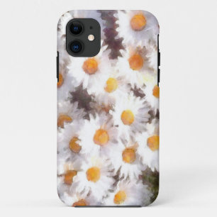 Case-Mate iPhone Case Aquarelle du Fleur sauvage de marguerite