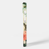 Coques Case-Mate iPhone Aquarelle du jardin de la Camelia (Verso / Gauche)