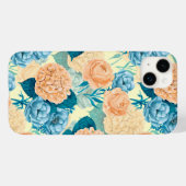 Coques Case-Mate iPhone Aquarelle du jardin de printemps (Verso (horizontal))