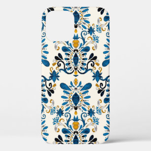 Case-Mate iPhone Case Aquarelle en motif transparent avec ikat. Tie tein