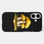 Coques Case-Mate iPhone Aquarelle En vichy Jardin aux champignons (Verso (horizontal))