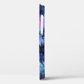 Coques Case-Mate iPhone Aquarelle Espace Art : Ciel de nuit (Verso / Gauche)