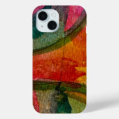 Coques Case-Mate iPhone Aquarelle Et Encre Art Expressionniste Abstrait (Verso)