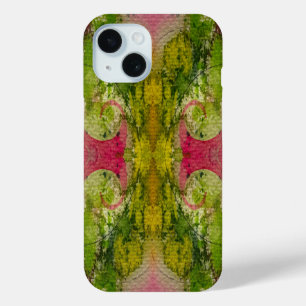 Coque Pour iPhone 15 Aquarelle Et Encre Art Impressionniste Abstrait