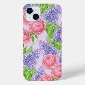 Coques Case-Mate iPhone Aquarelle et lilas (Verso)